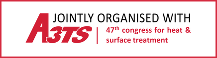 JOINTLY ORGANISED WITH A3TS 48th Congress for heat & surface treatment